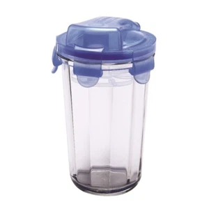 NEW GLASSLOCK TEMPERED GLASS SPORTS DIET SHAKER 500ml Protein Shakes Tumbler - Picture 1 of 1