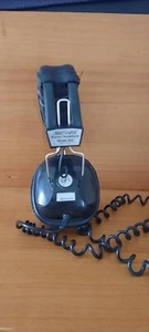 Solavox Vintage Hifi Stereo Headphones Model 300 Black untested - Picture 1 of 6