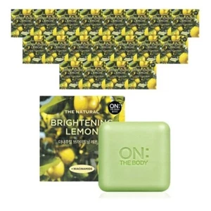 On the Body The Natural Brightening Soap Lemon Scent 90g x 20 pcs K Beauty - Picture 1 of 9