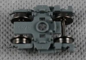 Fleischmann Spur N Ersatzteil 4678-10 Drehgestell mit 2 Radsätzen - NEUWARE! - Imagen 1 de 2
