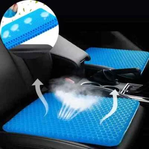 Honeycomb Double Thick Gel Seat Cushion For Pressure Relief and Pain Reduction - Picture 1 of 12