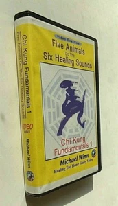 CHI KING FUNDAMENTALS 1,by MICHAEL WINN, FIVE ANIMALS DO SIX HEALING SOUNDS VHS - Picture 1 of 3
