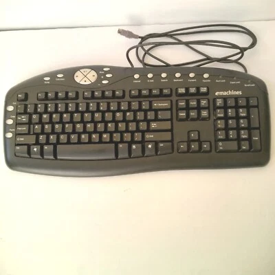 eMachines KB-0108  Full Standard Desktop PC Wired Keyboard Internet Multimedia - Image 1 of 4
