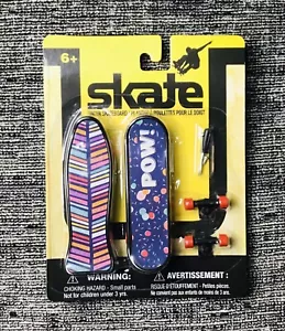 Skate Finger Board “Fingerboards” Skateboards w/Tools (2-Board Pack) SK1 - Picture 1 of 3