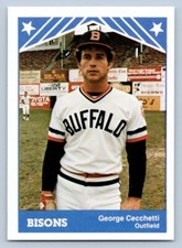 George Cecchetti 1983 TCMA Buffalo Bisons
