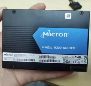 Micron 9300 PRO 3.84TB 2.5" PCIe NVMe U.2 3D TLC SSD MTFDHAL3T8TDP 99% Healthy - Bild 1 von 4