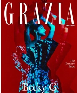 Grazia Singapore Magazine 2024 October Becky G Cover - Picture 1 of 2