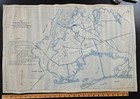 Orig 1906 LIRR Long Island Railroad New York City Blueprint 19x28" Map  Plan 761
