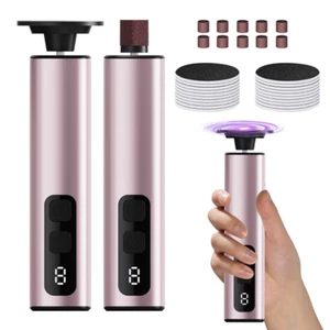 Electric Foot Callus Remover Professional Aluminum Pedicure Feet File Grinder - Picture 1 of 18