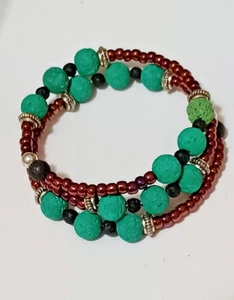 aroma therapy wire wrap bracelet - Picture 1 of 7