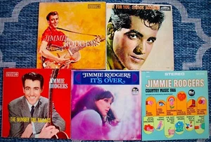 JIMMIE RODGERS ~ 5 Albums Up For Bid~Folk Music~Country Music~Hillbilly Music - Picture 1 of 2
