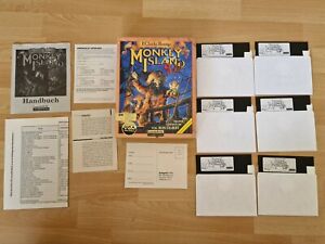 Monkey Island 2 Le Chuck´s Revenge     IBM VGA Disketten / big Box