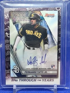 2020 2021 Topps Bownan's Best Through The Years Fernando Tatis Jr San Diego... - Bild 1 von 1