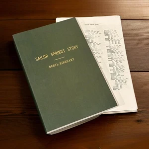 Sailor Springs Story by Beryl Rinehart - Reprint - Clay County, Illinois - Picture 1 of 2
