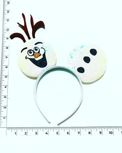Handmade Hair Bows - Disney - Frozen - Headband #2 Olaf - Googly eyes - Picture 1 of 1
