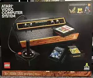 LEGO 10306 Icons Atari 2600 Video Console 2532 Pieces - New Sealed Box - Picture 1 of 12
