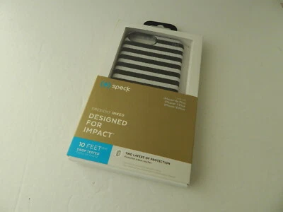 Funda Speck Products Presidio Tintada para iPhone 8 Plus iPhone 7/6s Plus Rayas Gol Foto 1 de 4