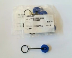 (8 pcs) Bulgin Buccaneer PX0480/1 Sealing Cap - Picture 1 of 1