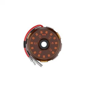 KC Hilites 1360 Cyclone V2 LED Flood Amber 1-Light Universal - Picture 1 of 6