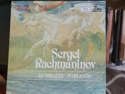 RACHMANINOV 24 PRELUDES KATIN - UNICORN 2 LP UNS 230/1 - Image 1 of 4