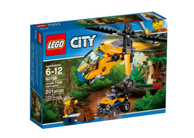 LEGO&reg; City Jungle Cargo Helicopter/ Car 2 -in-1 60158 Incomplete Set Spider Gear