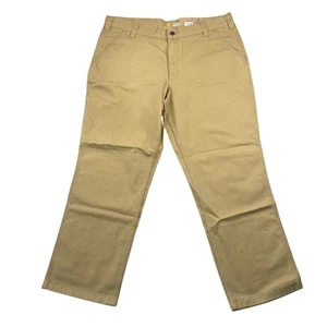 Carhartt Relaxed Fit Rugged Flex Rigby Latzhose Herren 38x30 Arbeit Khaki Neu mit Etikett - Bild 1 von 13