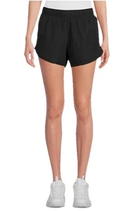 Athletic Women’s Work Black Soot Moisture Wicking Active Shorts Size M New - Picture 1 of 10