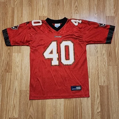 Vintage Adidas Mike Alstott #40 Tampa Bay Buccaneers NFL Football Jersey Size SM - Image 1 of 4