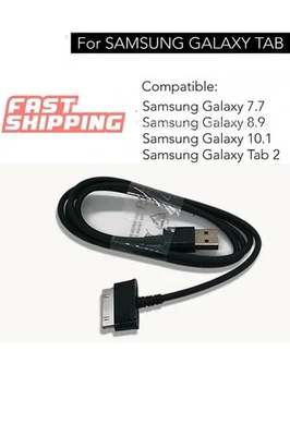 Cabo carregador USB 30 pinos para fabricante de equipamento original Samsung Galaxy TAB 3,3 pés - Imagem 1 de 2