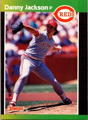 1989 Donruss #124 Danny Jackson - Image 1 of 2