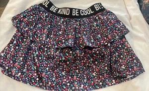 Garanimals 365 Girls Satin Ruffle Skirt Size 10 Multicolor Stars - Picture 1 of 8