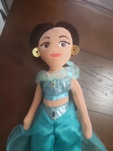  TY Sparkle Disney Prinzessin Jasmin 15 Zoll Plüschpuppe Stofftier Figur Aladdin - Bild 1 von 6