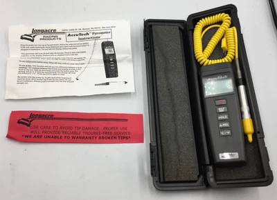 Longacre Racing Products Accutech Pyrometer 52-50640 in Hard Portable Case, New - Imagen 1 de 4
