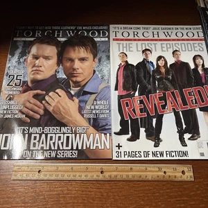 2 2011 Torchwood Official Magazines: The Lost Episodes Eve Myles John Barrowman - Imagen 1 de 10