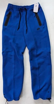 Calça Nike Tech Fleece Jogger HJ6533 480 masculina azul M alta nova em folha $125 - Imagem 1 de 4