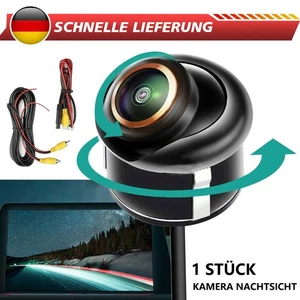 HD 170° Rückfahrkamera Einparkhilfe Kamera Nachtsicht Mini Auto KFZ Wasserdicht - Bild 1 von 21