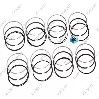 8pcs Piston Rings Set For BMW E63 E64 E53 E70 E60 550i 650i 750i X5 N62B48 4.8L - Imagem 1 de 4