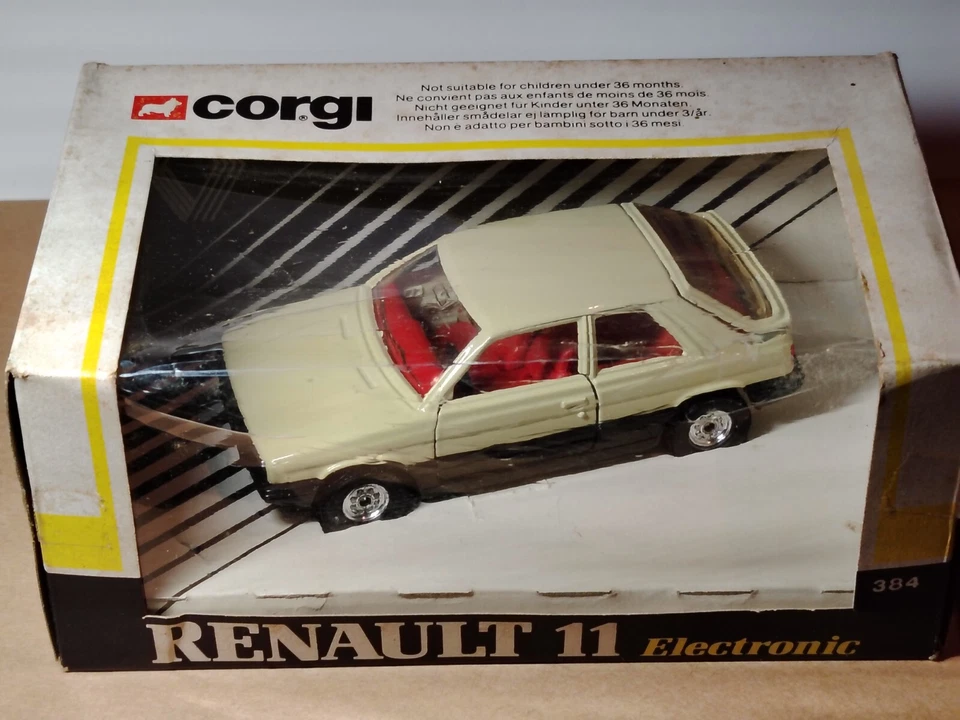 RENAULT 11 "Electronic" von CORGI 384 aus dem Jahr 1983 in OVP, unbespielt/notoy - Bild 1 von 4