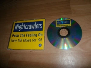 NIGHTCRAWLERS - PUSH THE FEELING ON  ('95 4 MIX CD SINGLE - REMIXES) JOHN REID - Picture 1 of 4