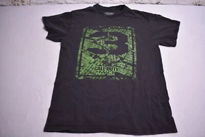 Rare Call of Duty MW3 Promo Video Games Spell Out Black T Shirt Size Medium - Picture 1 of 9