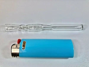 Portacigarrillos gruesos de vidrio transparente para fumar - Imagen 1 de 3
