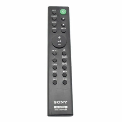 Original Sony RMT-AH200U Soundbar Remote Control For HT-CT390 HT-RT3 - Image 1 of 4