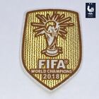 World Cup Champions 2018 France Football Gold Patch Heat Press
