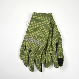 Supreme Gore-Tex Windstopper Gloves Olive Grid Camo FW21 Size - M/L - Brand New - Picture 1 of 5