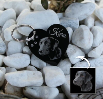 COLLAGEN MIT HERZ 1 Anhänger Schlüssel - Acrylglas mit Fotogravur - Geschenk - Valentinstag uvm.