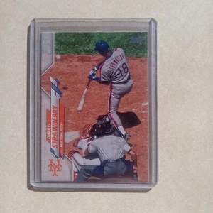 2020 Topps - Legend Variation Grey Jersey #660 Darryl Strawberry - Picture 1 of 2