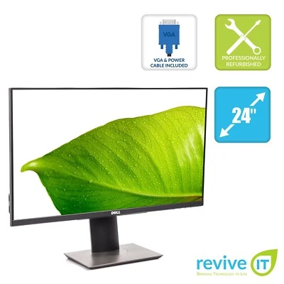 Dell P2418HT 24" Touch Widescreen 1920x1080 16:9 IPS Backlit LED Monitor Grade B - Image 1 of 4