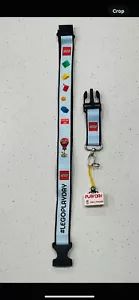 LEGO Employee Lanyard Playday 2018 NEW - Picture 1 of 1