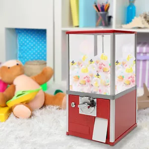 Distributore di caramelle vintage 1.7-1.9?? Coin Bank macchina per gumball a capsule grandi - Foto 1 di 22