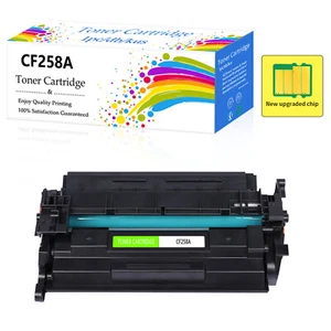 Compatible CF258A Toner Cartridge for HP 58A Laser jet Pro M404dw M404 with chip - Picture 1 of 10
